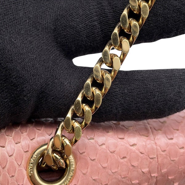 サンローランパリ チェーンショルダーバッグ タッセル パイソン 354119 SAINT LAURENT PARIS バッグ