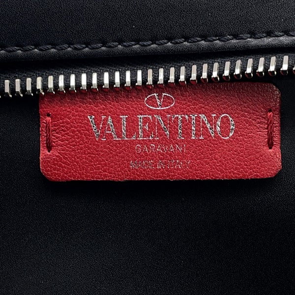 ヴァレンティノ・ガラヴァーニ ボディバッグ VLTNロゴ レザー VY2B0A10WJW VALENTINO ベルトバッグ 黒
