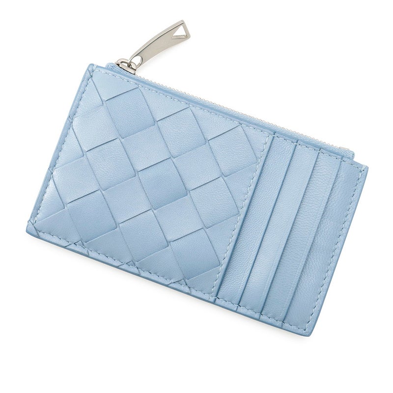 ボッテガヴェネタ コインケース イントレチャート レザー BOTTEGA VENETA  カードケース