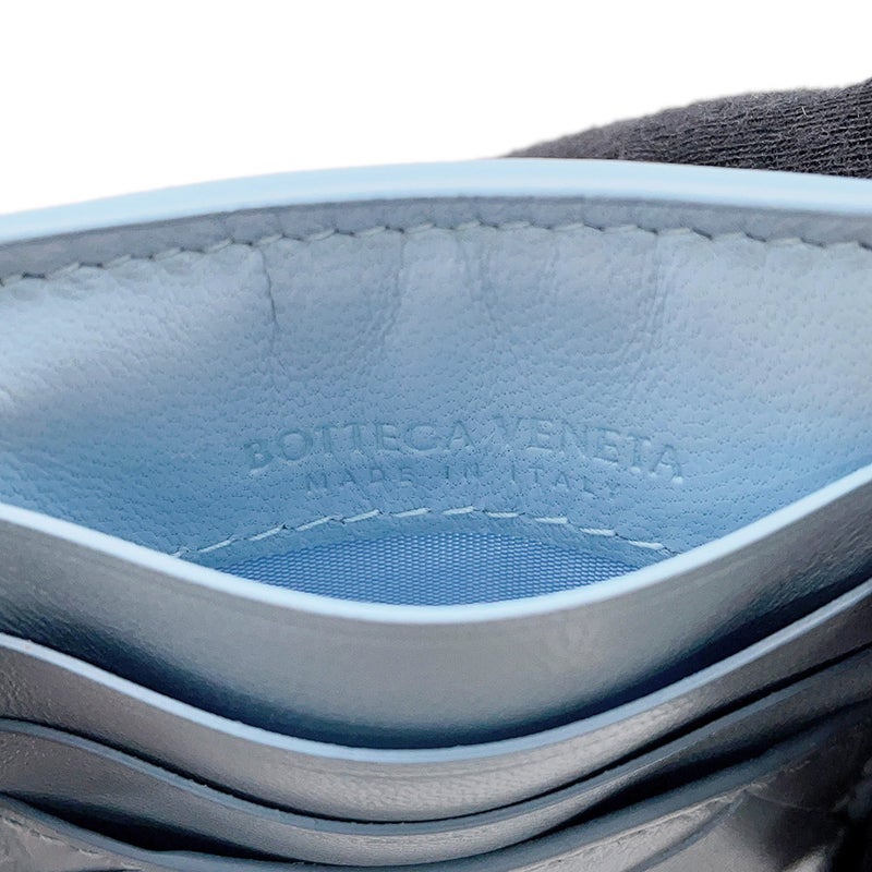 ボッテガヴェネタ コインケース イントレチャート レザー BOTTEGA VENETA  カードケース