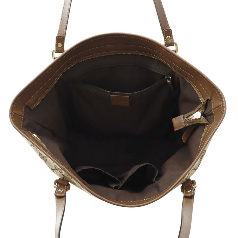 グッチ トートバッグ GGキャンバス/レザー 388929 GUCCI バッグ アウトレット品