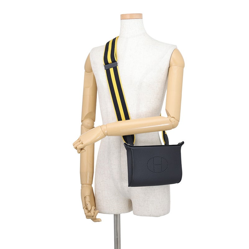 エルメス ショルダーバッグ ヴィドポッシュ キャバン/シルバー金具 トゴ B刻印 HERMES