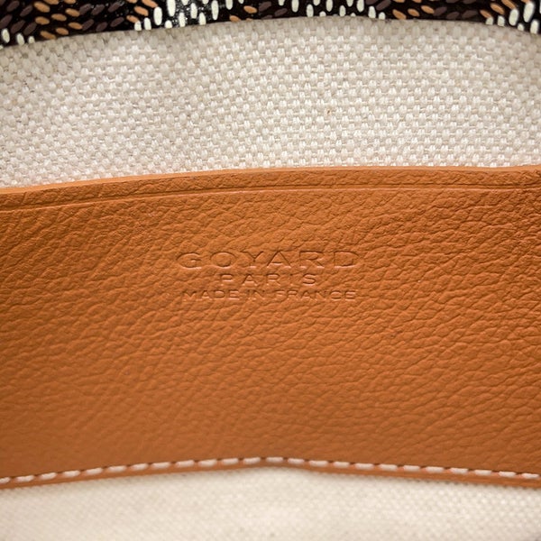 ゴヤール ショルダーバッグ プリュメ ポーチウォレット PVC PLUMETPMLTY01CL03P GOYARD 黒 ヘリンボーン