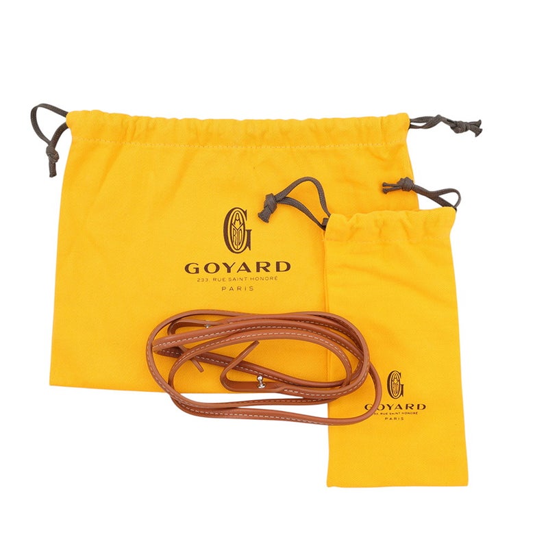 ゴヤール ショルダーバッグ プリュメ ポーチウォレット PVC PLUMETPMLTY01CL03P GOYARD 黒 ヘリンボーン