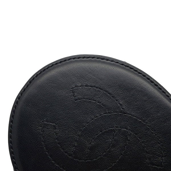 シャネル ハンドバッグ ミニ バニティバッグ マトラッセ ココマーク ラムスキン AP2729 CHANEL 黒