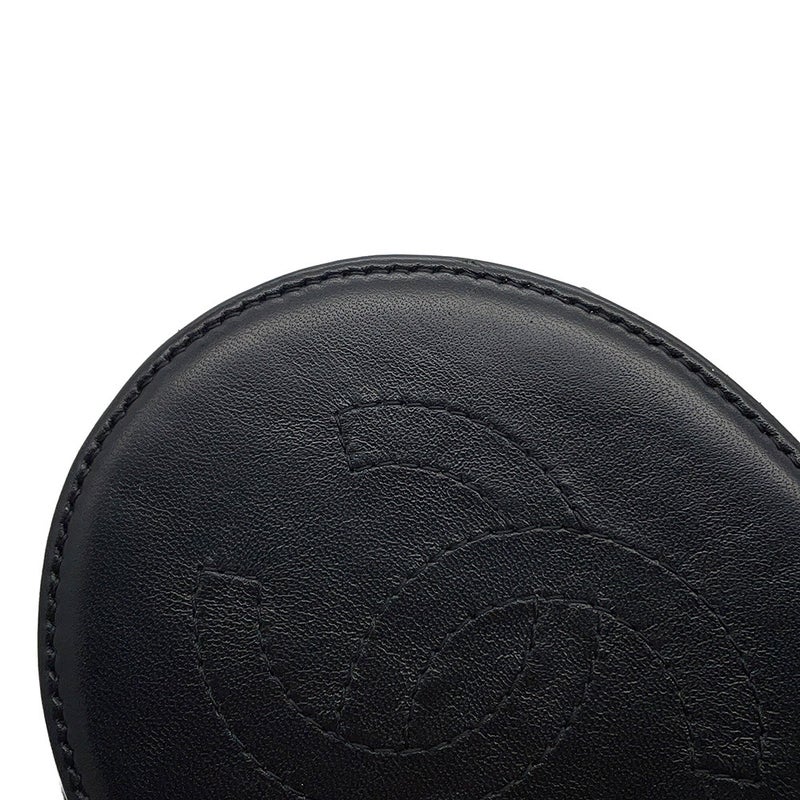 シャネル ハンドバッグ ミニ バニティバッグ マトラッセ ココマーク ラムスキン AP2729 CHANEL 黒