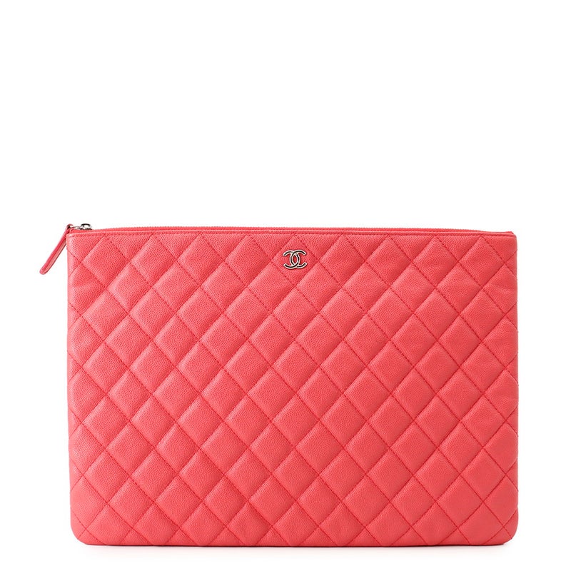 シャネル クラッチバッグ マトラッセ ココマーク キャビアスキン A82552 CHANEL バッグ ポーチ