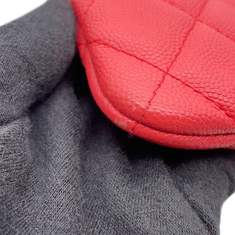シャネル クラッチバッグ マトラッセ ココマーク キャビアスキン A82552 CHANEL バッグ ポーチ