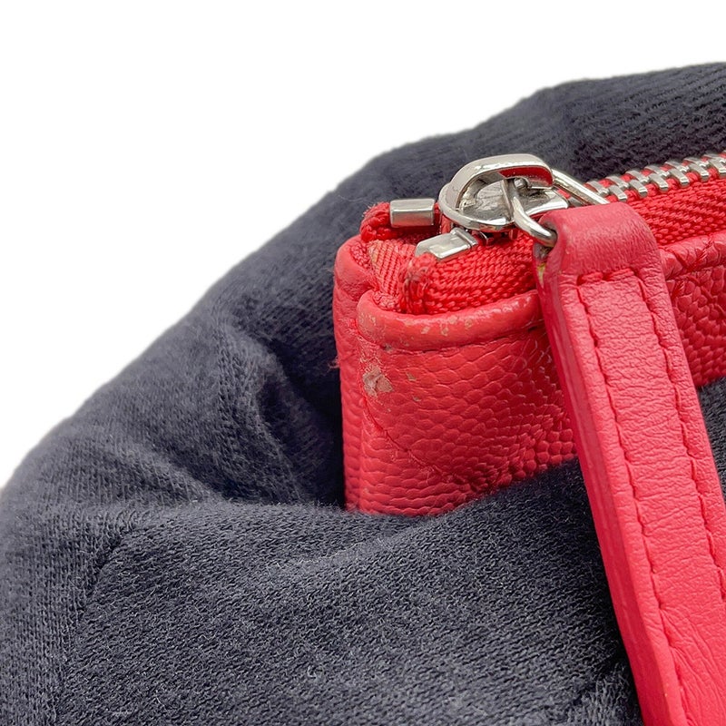 シャネル クラッチバッグ マトラッセ ココマーク キャビアスキン A82552 CHANEL バッグ ポーチ