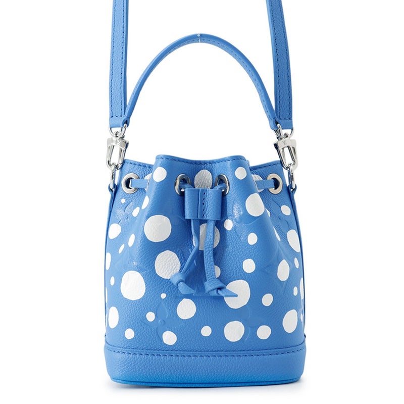 ルイヴィトン ハンドバッグ モノグラム・アンプラント LV×YK ナノ・ノエ M81985 2way 草間彌生コラボ セール品