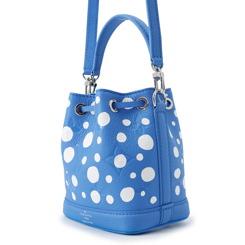 ルイヴィトン ハンドバッグ モノグラム・アンプラント LV×YK ナノ・ノエ M81985 2way 草間彌生コラボ セール品
