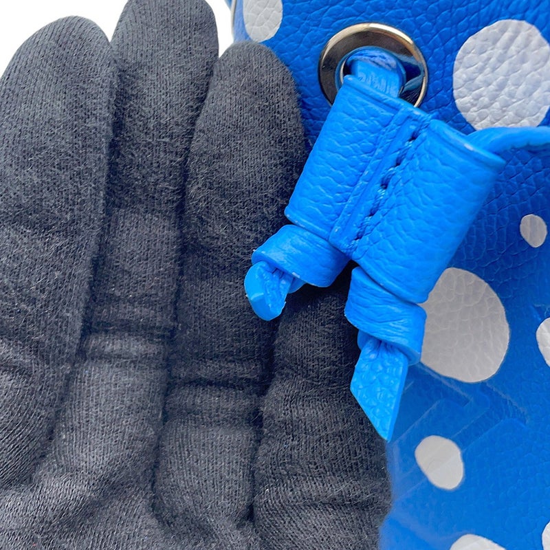 ルイヴィトン ハンドバッグ モノグラム・アンプラント LV×YK ナノ・ノエ M81985 2way 草間彌生コラボ セール品