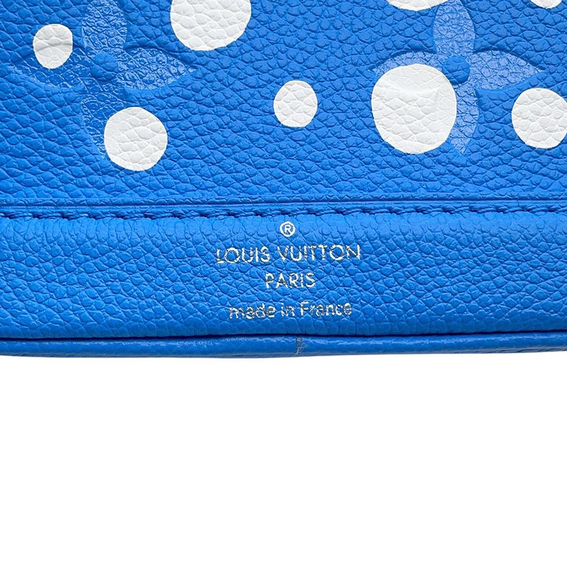 ルイヴィトン ハンドバッグ モノグラム・アンプラント LV×YK ナノ・ノエ M81985 2way 草間彌生コラボ セール品
