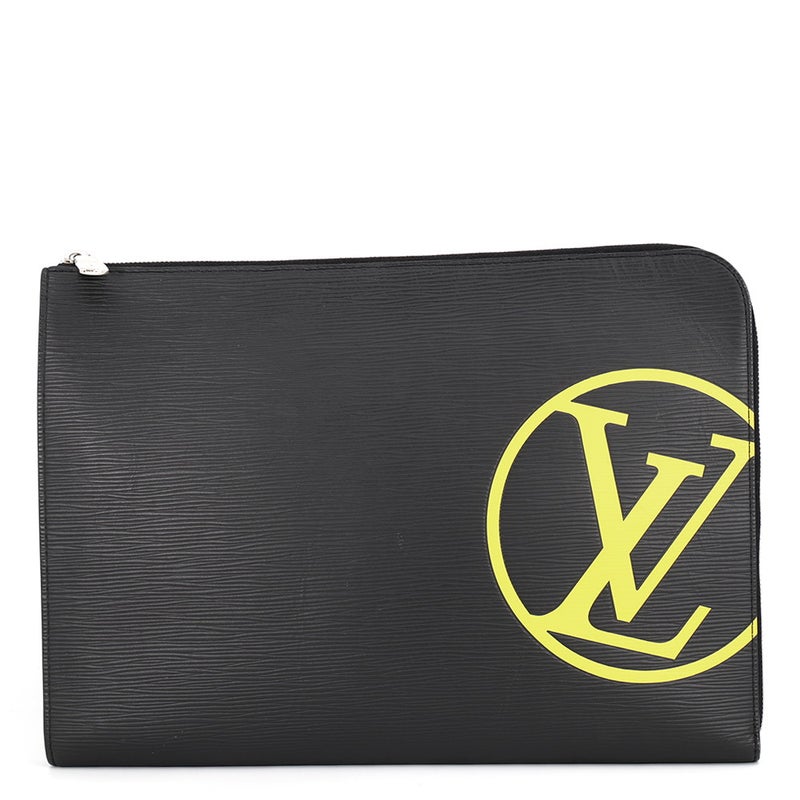 ルイヴィトン クラッチバッグ エピ LVサークル ポシェット・ジュールGM M68198 LOUIS VUITTON セカンドバッグ 黒 ブラック
