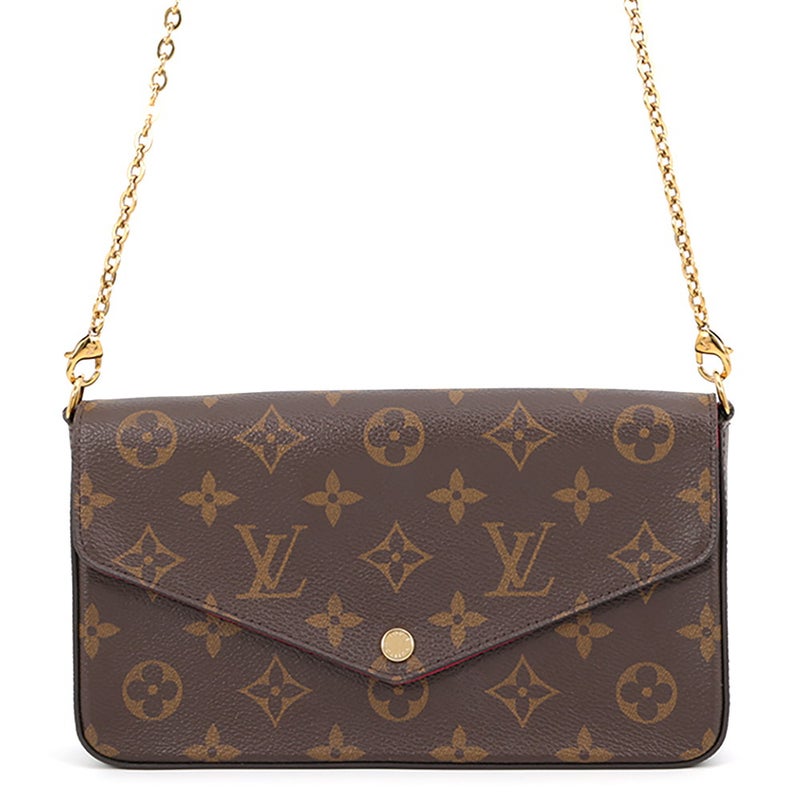 ルイヴィトン チェーンウォレット モノグラム ポシェット・フェリシー M81896 LOUIS VUITTON ショルダーバッグ