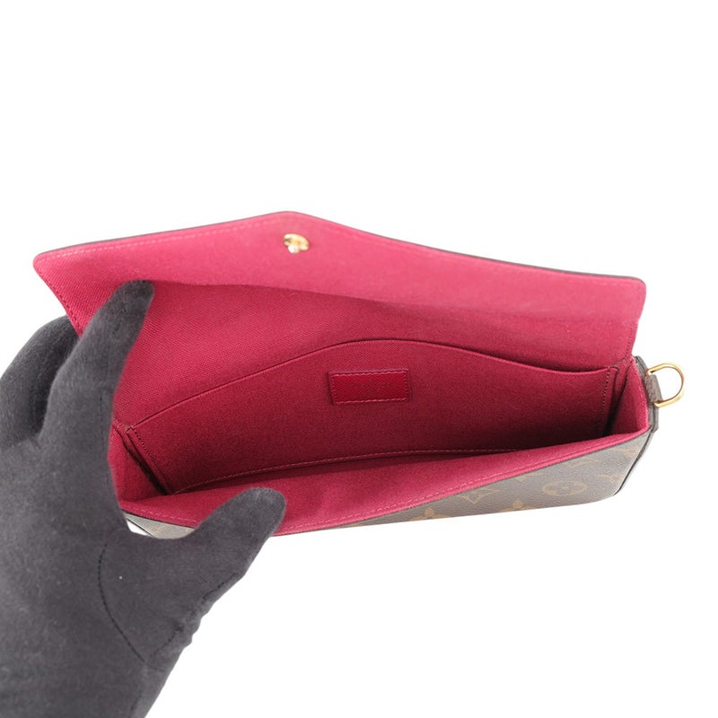 ルイヴィトン チェーンウォレット モノグラム ポシェット・フェリシー M81896 LOUIS VUITTON ショルダーバッグ