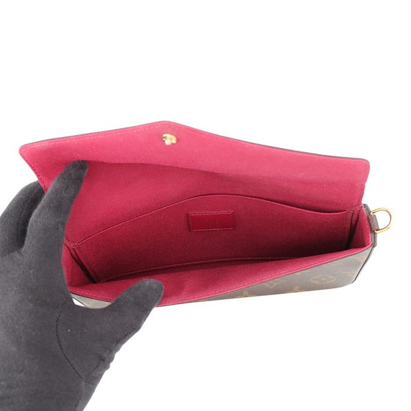 ルイヴィトン チェーンウォレット モノグラム ポシェット・フェリシー M81896 LOUIS VUITTON ショルダーバッグ