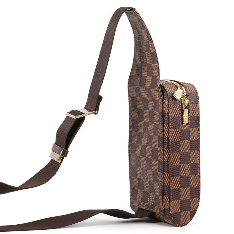 ルイヴィトン ボディバッグ ダミエ・エベヌ ジェロニモス N51994 LOUIS VUITTON ヴィトン ショルダーバッグ ウエストポーチ