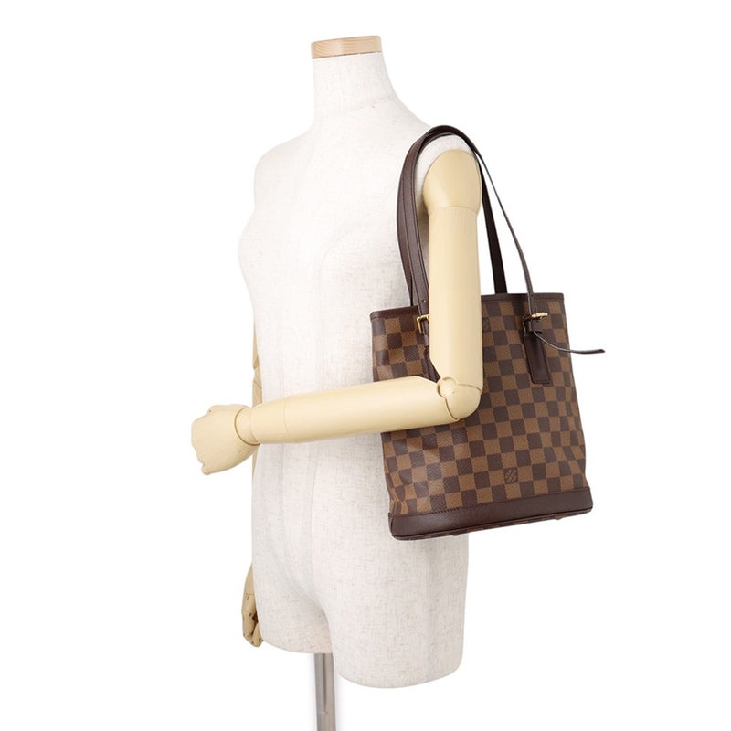 ルイヴィトン ショルダーバッグ ダミエ・エベヌ マレ N42240 LOUIS VUITTON ヴィトン トートバッグ バケット