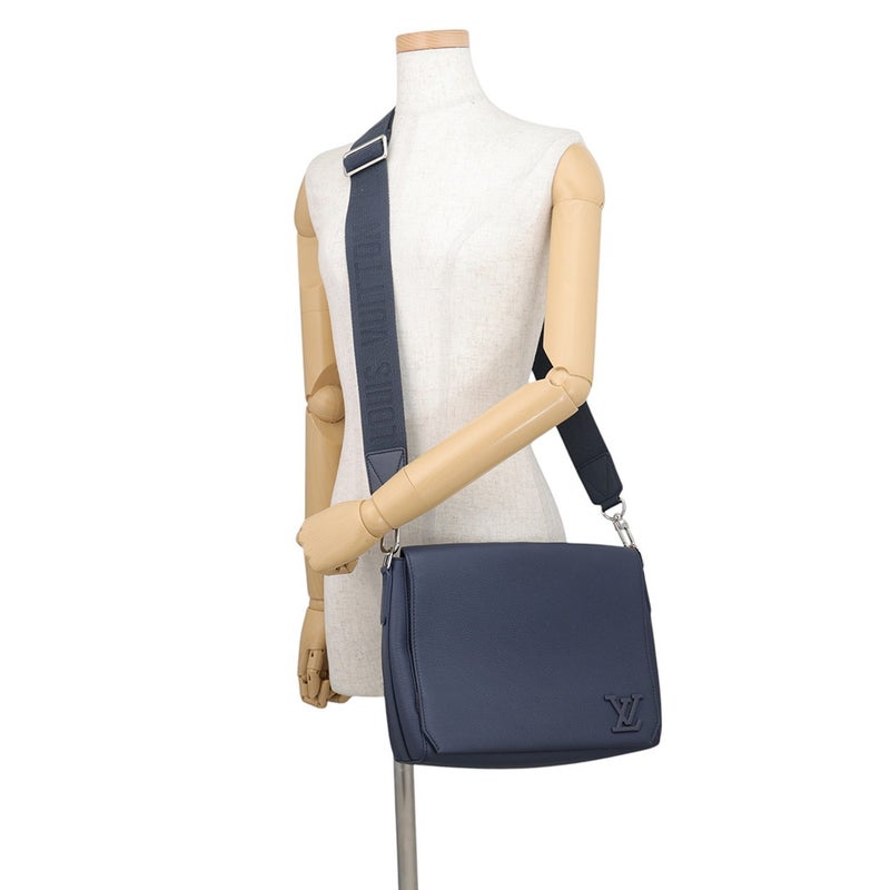 ルイヴィトン ショルダーバッグ グレインレザー テイクオフ・メッセンジャー M23709 LOUIS VUITTON ヴィトン バッグ