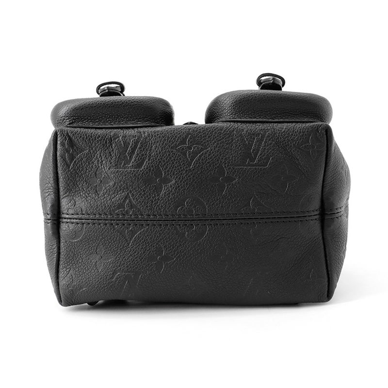 ルイヴィトン リュックサック モノグラム・アンプラント バックアップ M47072 LOUIS VUITTON バックパック 黒 ブラック バッグ