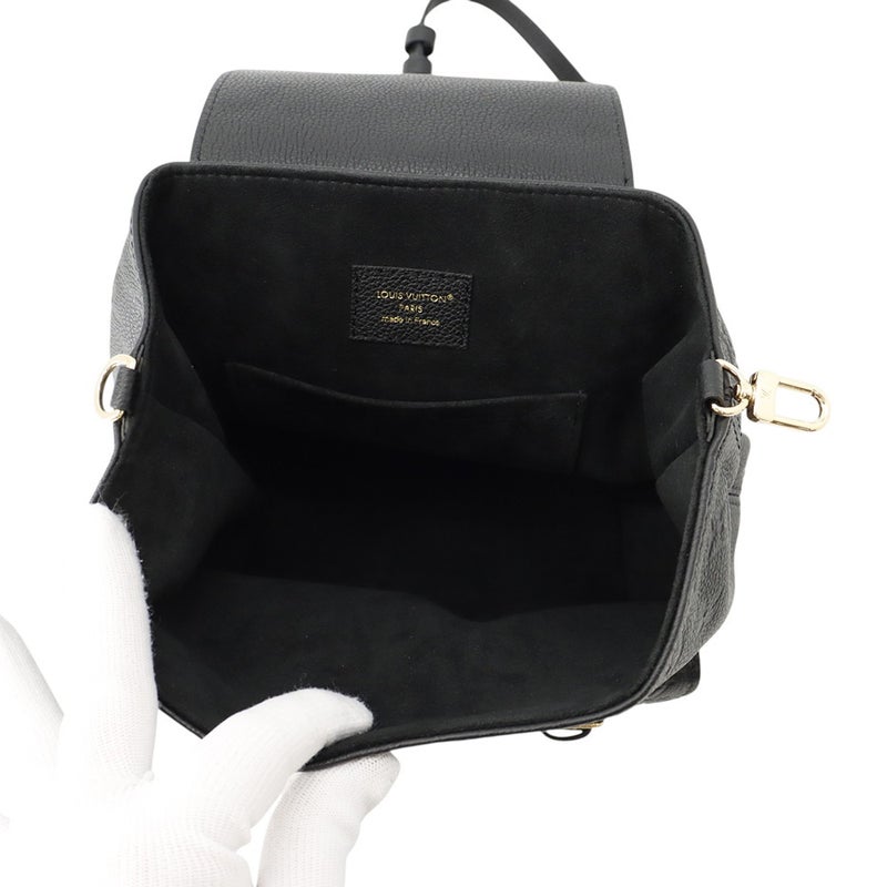 ルイヴィトン リュックサック モノグラム・アンプラント バックアップ M47072 LOUIS VUITTON バックパック 黒 ブラック バッグ