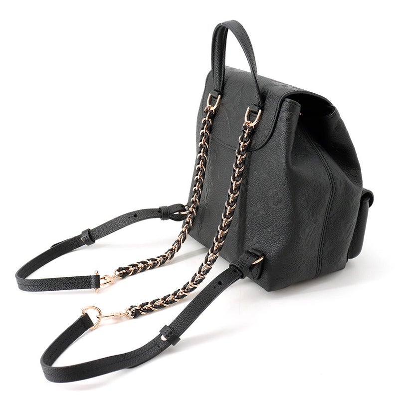 ルイヴィトン リュックサック モノグラム・アンプラント バックアップ M47072 LOUIS VUITTON バックパック 黒 ブラック バッグ