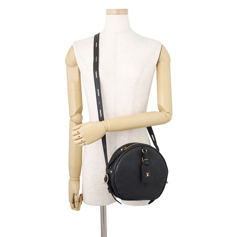 ルイヴィトン ショルダーバッグ モノグラム・アンプラント ボワット・シャポー スープル M45649 LOUIS VUITTON 黒 ブラック