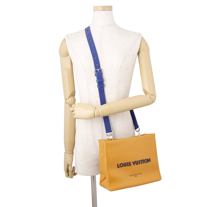 ルイヴィトン トートバッグ レザー ショッパー・バッグMINI M15237 LOUIS VUITTON 2wayショルダー