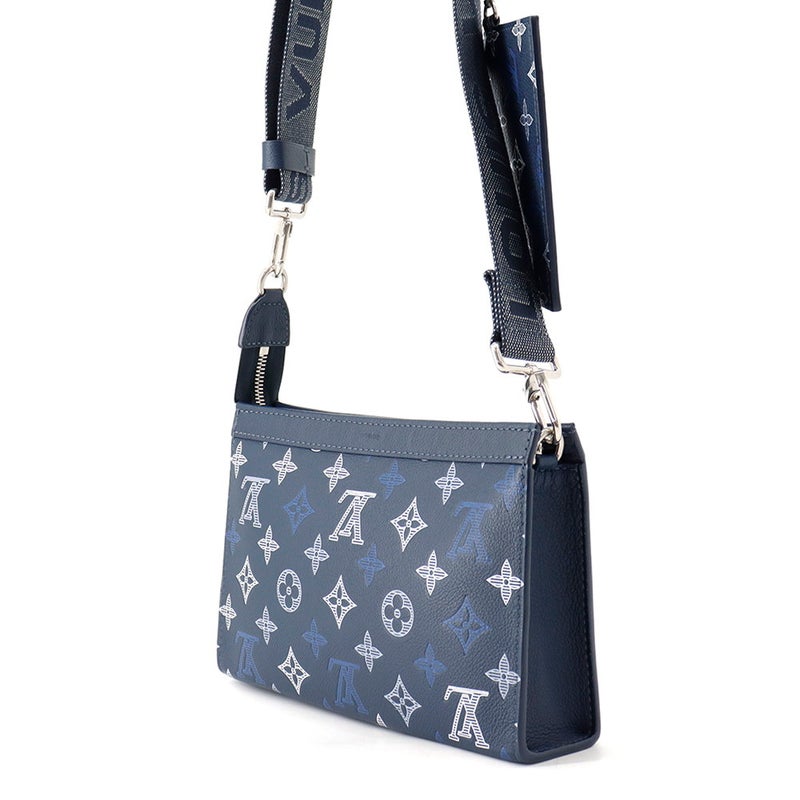 ルイヴィトン ショルダーバッグ モノグラム・シャドウ ガストン ウェアラブルウォレット M28818 LOUIS VUITTON メンズ