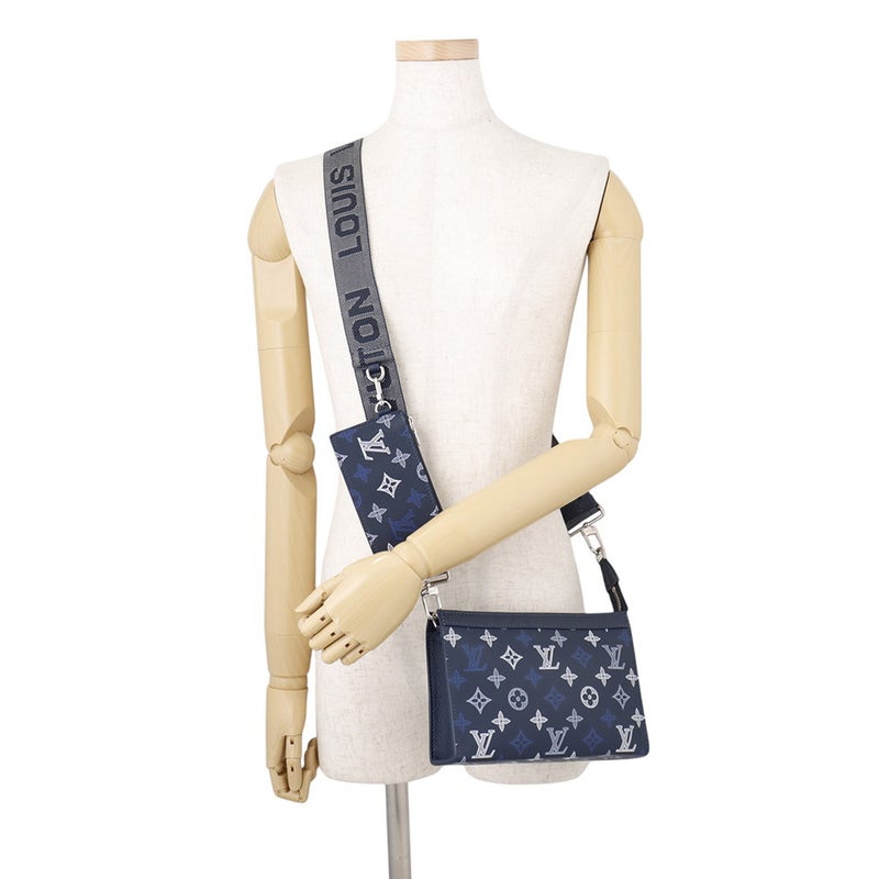 ルイヴィトン ショルダーバッグ モノグラム・シャドウ ガストン ウェアラブルウォレット M28818 LOUIS VUITTON メンズ