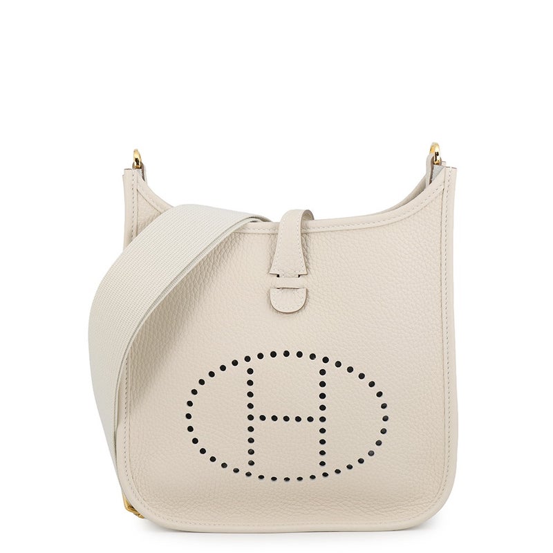 エルメス ショルダーバッグ エブリン3 23 クレ/ゴールド金具 トリヨンクレマンス G刻印 HERMES