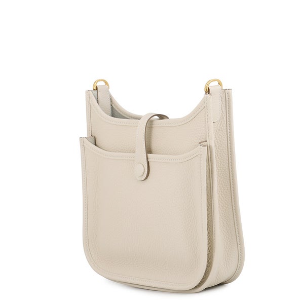 エルメス ショルダーバッグ エブリン3 23 クレ/ゴールド金具 トリヨンクレマンス G刻印 HERMES