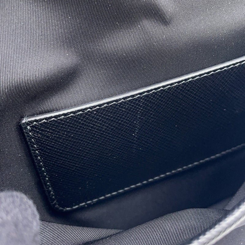 プラダ フォンホルダー サフィアーノ スマートフォンケース ナイロン 2ZH108 PRADA スマホケース 黒