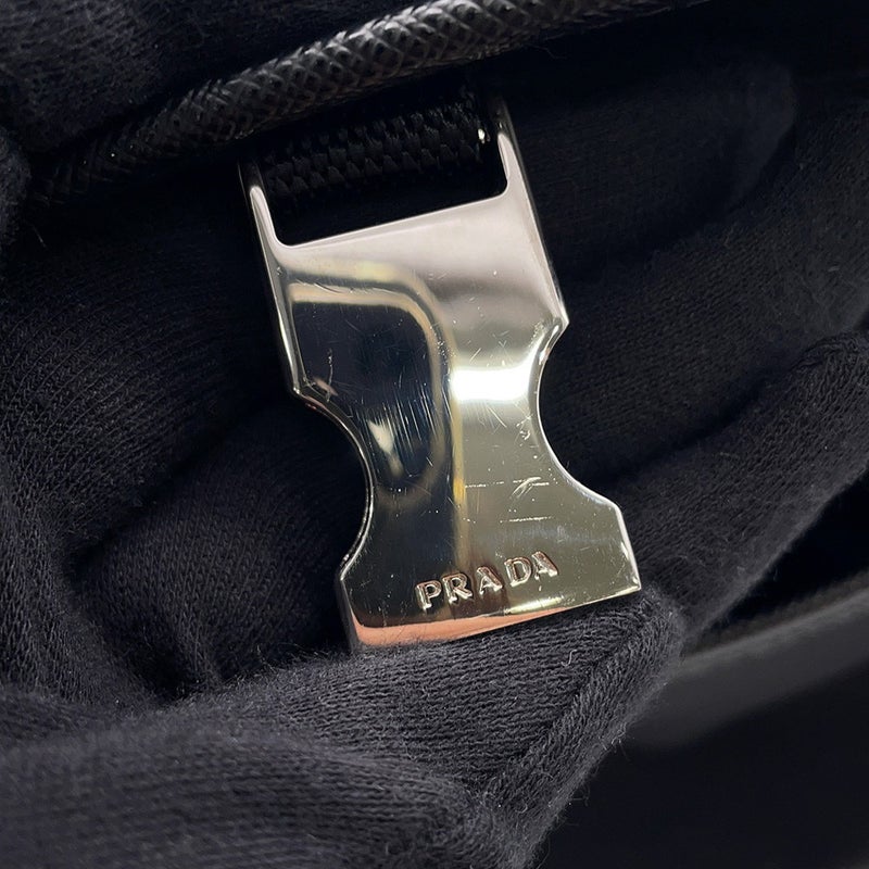 プラダ フォンホルダー サフィアーノ スマートフォンケース ナイロン 2ZH108 PRADA スマホケース 黒