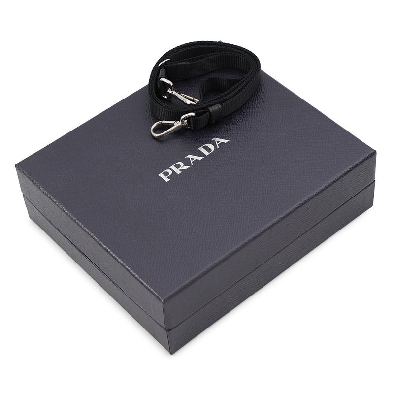 プラダ フォンホルダー サフィアーノ スマートフォンケース ナイロン 2ZH108 PRADA スマホケース 黒