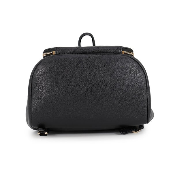 シャネル リュック マトラッセ ココマーク バックパック キャビアスキン A93748 CHANEL バッグ リュックサック 黒