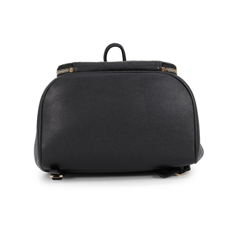 シャネル リュック マトラッセ ココマーク バックパック キャビアスキン A93748 CHANEL バッグ リュックサック 黒