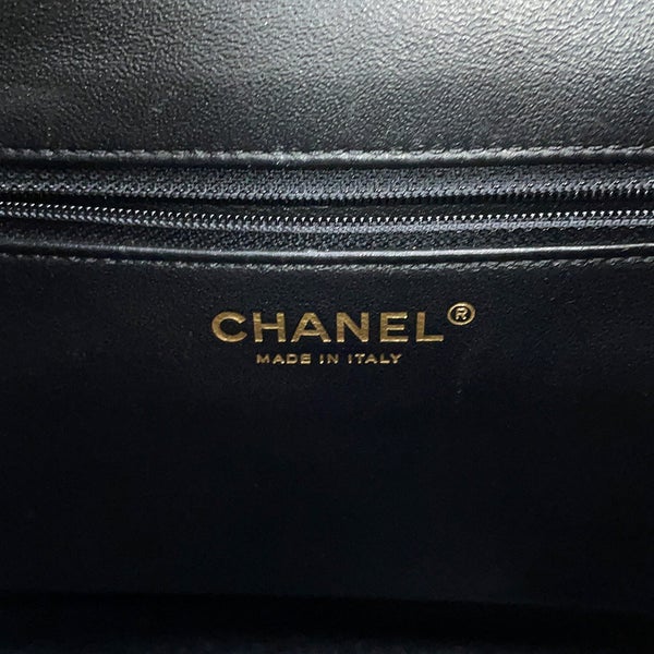 シャネル リュック マトラッセ ココマーク バックパック キャビアスキン A93748 CHANEL バッグ リュックサック 黒