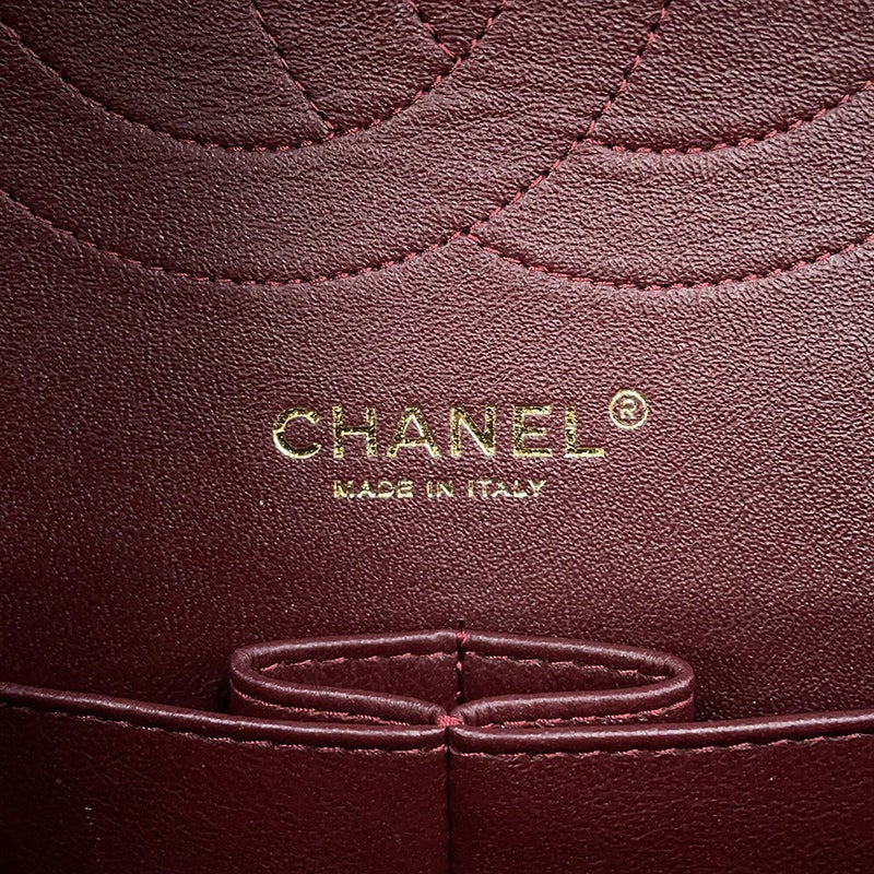 シャネル チェーンショルダーバッグ マトラッセ30 ココマーク ラムスキン A58600 CHANEL 黒
