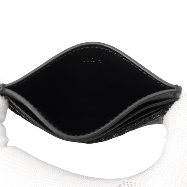 クリスチャン・ディオール カードケース サドル Saddle オブリークジャガード 2ADCH164YKS メンズ トロッター 黒
