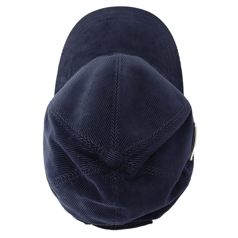 プラダ キャップ コーデュロイ 三角ロゴ サイズM 2HC274 PRADA 帽子