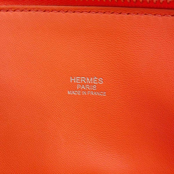 エルメス ハンドバッグ ボリード31 オレンジポピー/シルバー金具 トリヨンクレマンス T刻印 2way