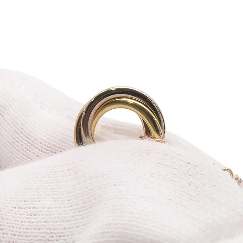 カルティエ ネックレス トリニティ サークルス ヴィング パール K18PG/K18WG/K18YG Cartier ペンダント