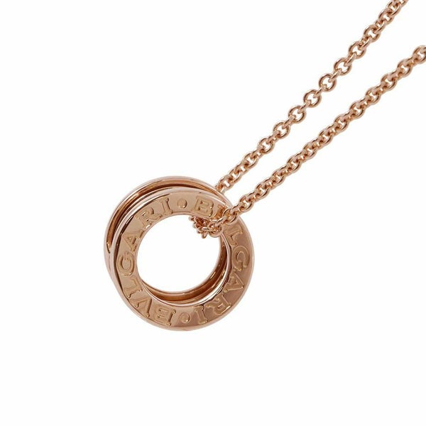 ブルガリ ネックレス ビー・ゼロワン B-ZERO1 ネックレス 335924 K18PGピンクゴールド BVLGARI ジュエリー