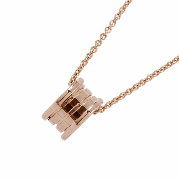 ブルガリ ネックレス ビー・ゼロワン B-ZERO1 ネックレス 335924 K18PGピンクゴールド BVLGARI ジュエリー