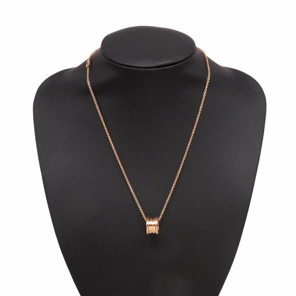 ブルガリ ネックレス ビー・ゼロワン B-ZERO1 ネックレス 335924 K18PGピンクゴールド BVLGARI ジュエリー