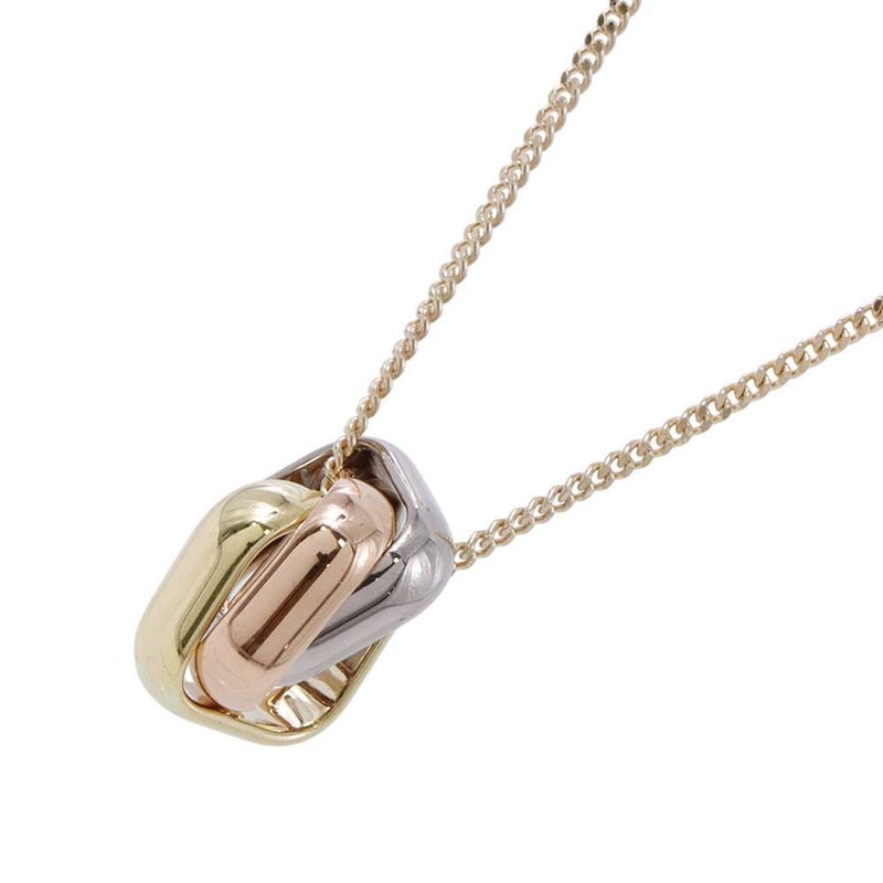カルティエ ネックレス トリニティ クッション K18YG/K18PG/K18WG B7224955 Cartier ペンダント