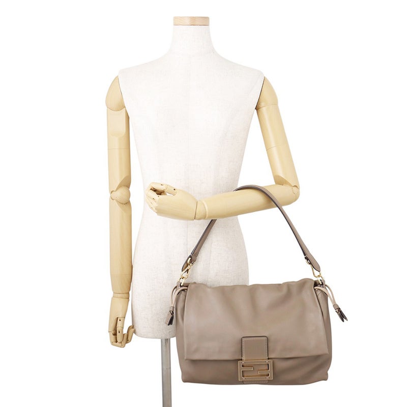 フェンディ ハンドバッグ マンマバケット レザー 8BR834 FENDI バッグ ワンショルダーバッグ