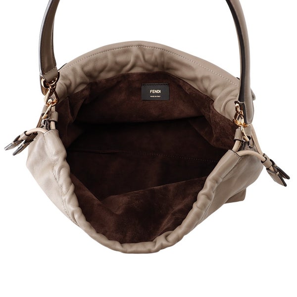 フェンディ ハンドバッグ マンマバケット レザー 8BR834 FENDI バッグ ワンショルダーバッグ